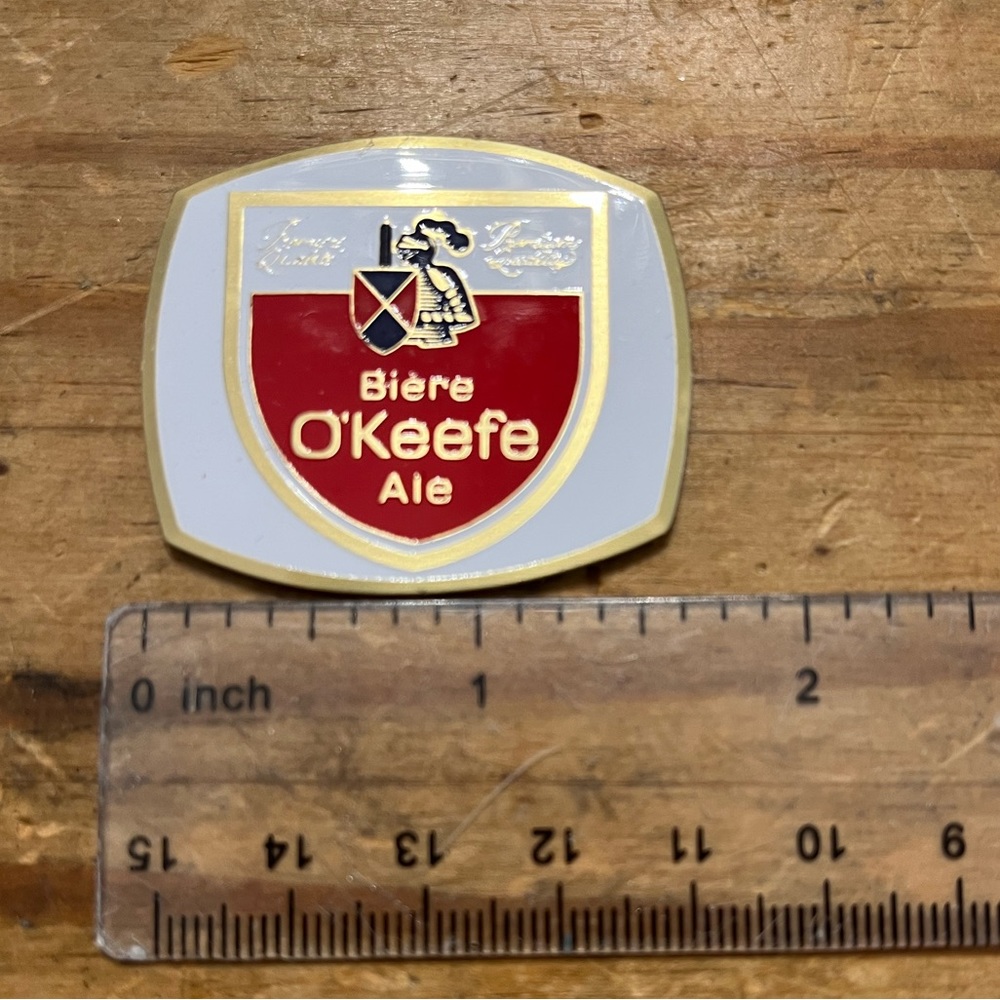Rare vintage O”Keefe ale beer Brewerania metal plates NEW lot of six